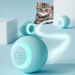 اسباب بازی حیوانات توپ هوشمند pet gravity smart rotating ball